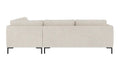 Rowico Home Corwin Corner Sofa 2.5+2.5-Seater Open End Right Anna #20 Ivory 266x226x83 cm