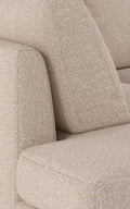 Rowico Home Corwin Corner Sofa 2.5+2.5-Seater Open End Left Sandra #903 Light Beige 266x226x83 cm