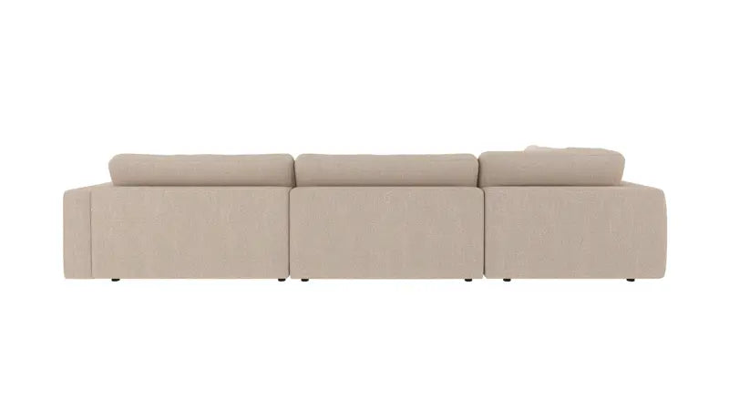 Rowico Home Duncan Corner Sofa 2+3-Seater Sandra #903 Light Beige 345x233x78 cm