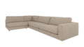 Rowico Home Duncan Corner Sofa 2+3-Seater Open End Left Sandra #904 Dark Beige 345x216x78 cm