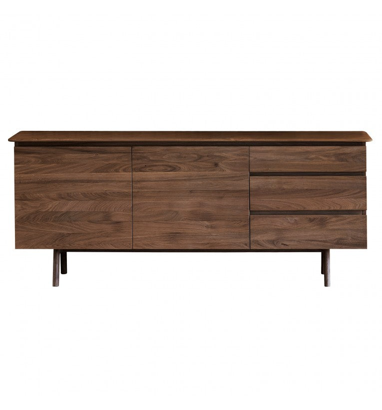 GA Madrid 2 Door / 3 Drawer Sideboard Walnut