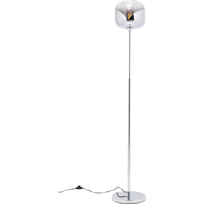 Floor Lamp Chrome Goblet Ball