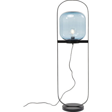 Floor Lamp Jupiter Blue - Black