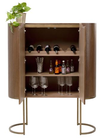 Bar Cabinet Giorgio 115x142cm