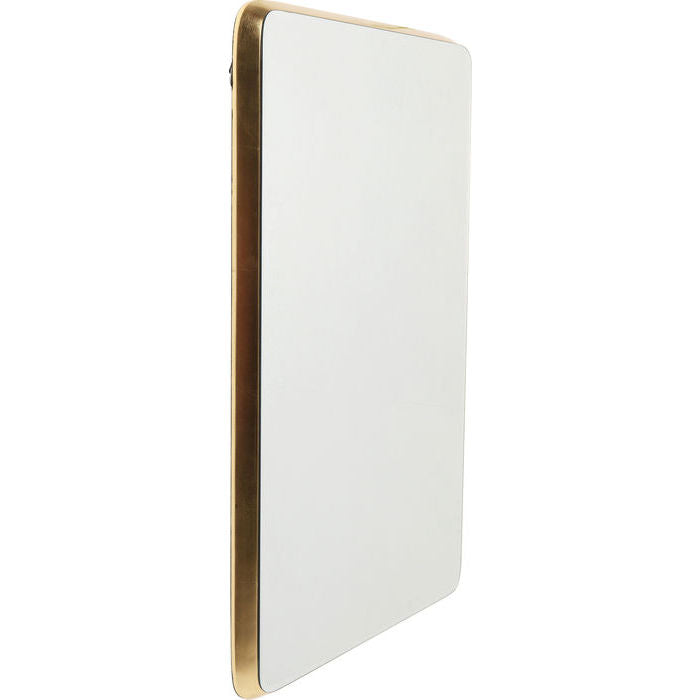 Mirror Jetset Square Gold 94x64cm