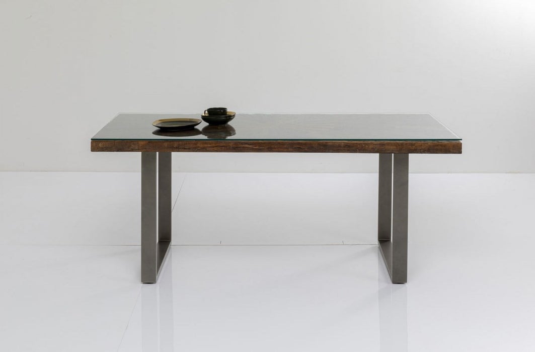 Table Conley Crude Steel 180x90