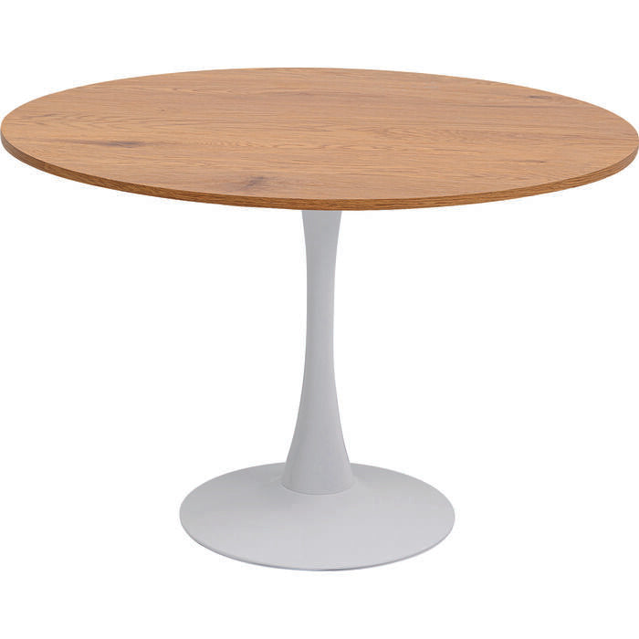 Table Schickeria Oak White Ø110cm