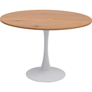 Table Schickeria Oak White Ø110cm