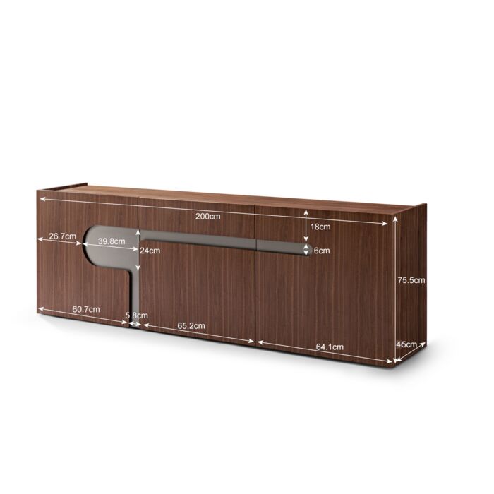 Sideboard Bravo 200x76cm