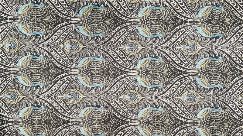 GF Adare - Style 3 Floral Peacock Rug - 120cm X 180cm