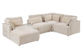 VIDA Living Addie Modular Corner Sofa Natural