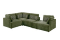 VIDA Living Addie Modular Arm LHF Green