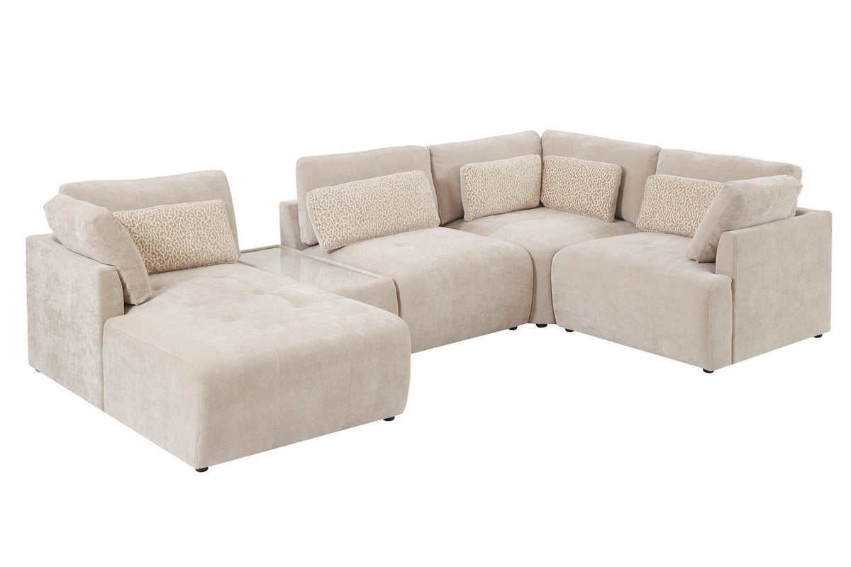 Addie Modular Arm RHF Natural