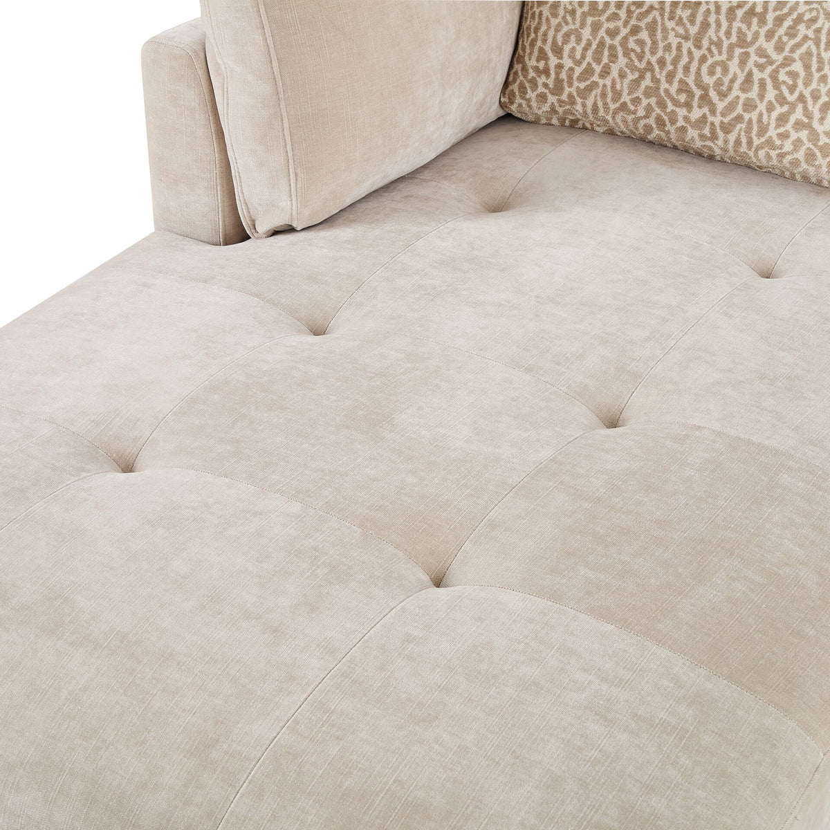 VIDA Living Addie Modular Corner Sofa Natural