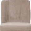 KL Anna Fabric Counter Stool Oak Legs
