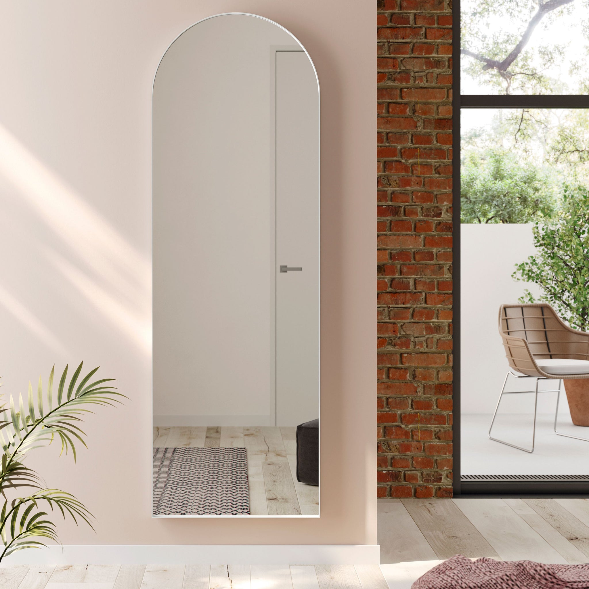 Arc Mirror by Mobenia | W61cm, H181cm, D4cm