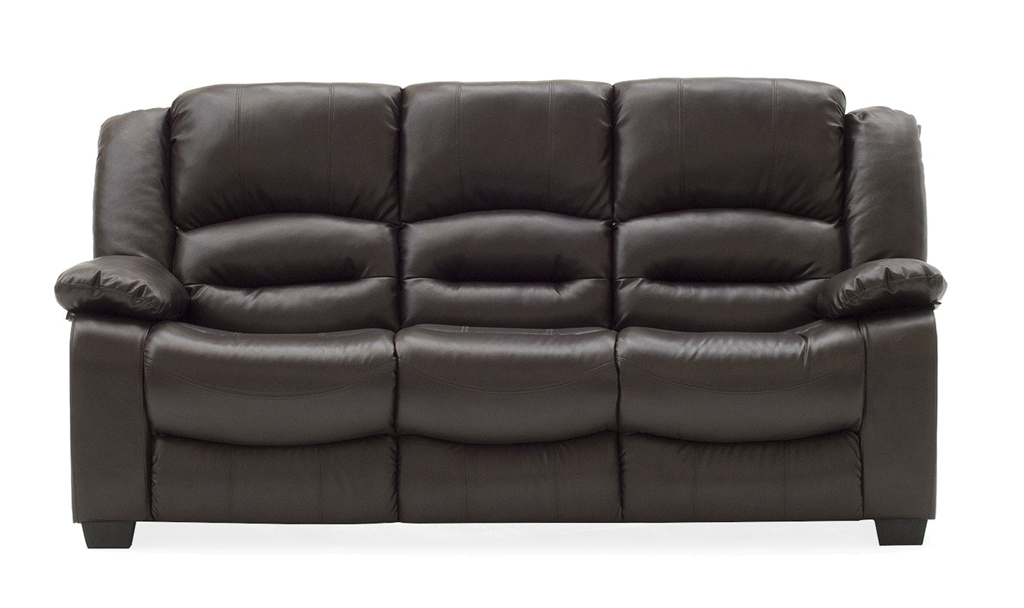 VL Barletto 3 Seater Sofa Brown