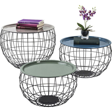 Coffee Table La Costa Wire (3/Set)