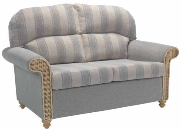 DE Drofmats 2 Seater Pillow Back Sofa + Cushion