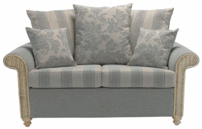 DE Drofmats 2 Seater Scatter Back Sofa + Cushion