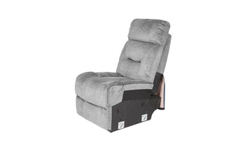 VL Dudley Corner Group Armless Static 1 Seater - Grey