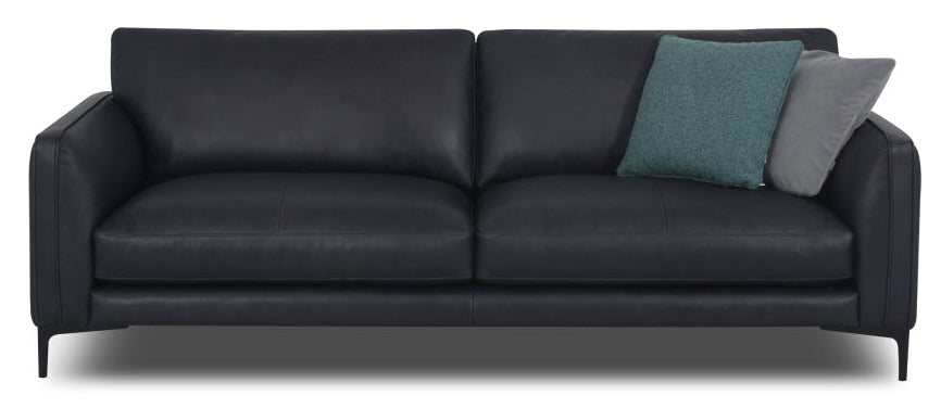 black sofa modern