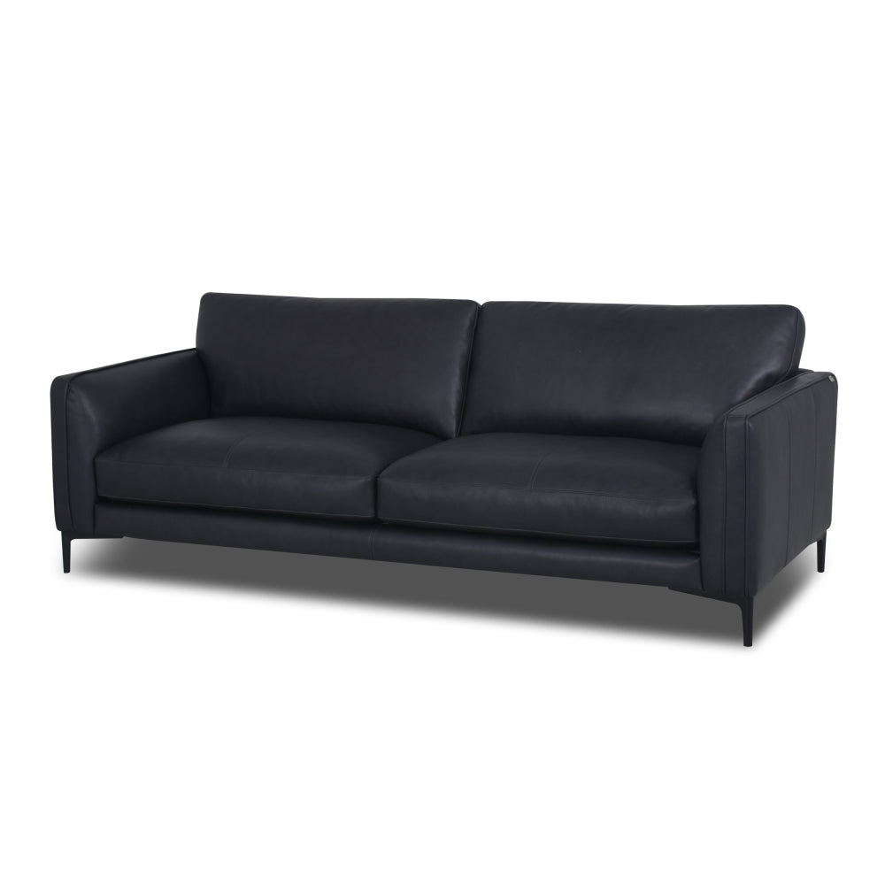 Domicil Empire Stationary Sofa with Metal Legs