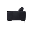 Domicil Empire Stationary Sofa with Metal Legs