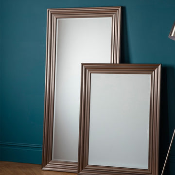 Erskine Leaner Pewter Mirror W805 x D35 x H1665mm