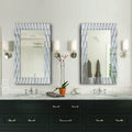 GD008 Large Silver Mirror 100cm