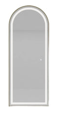 GD017 Arch LED Mirror Gold 150cm