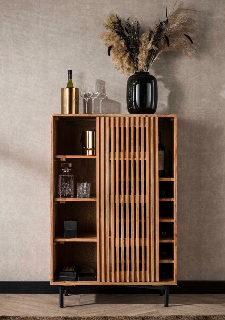 Slide Wine Cabinet