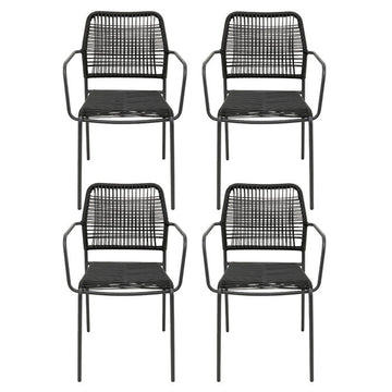 Chair Madagascar Black 4/Set