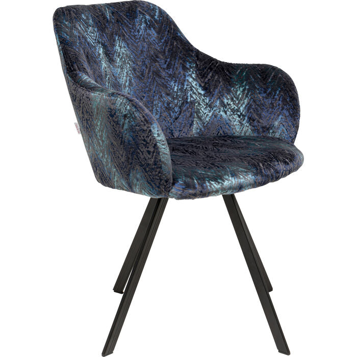 Swivel Chair Coco Hugs Keops Blue Limited