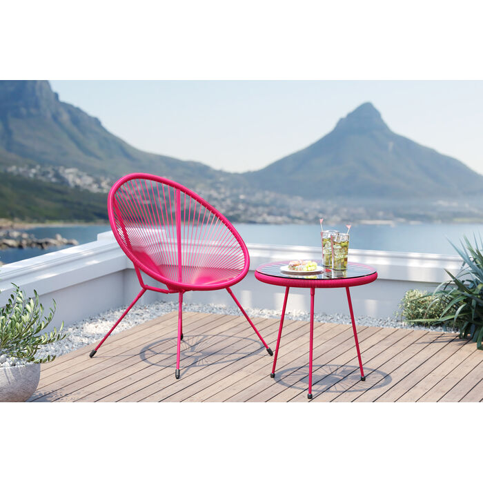 Set Acapulco Mono Pink (2/parts)