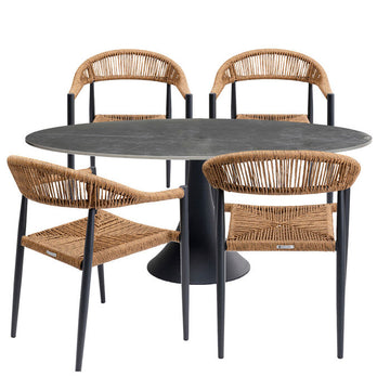 Garden Set Palma Possibilita 180cm Nature 5/Set