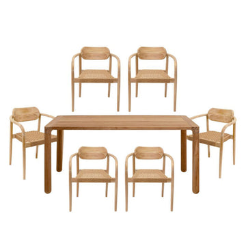 Set Bella Brown (7/parts)