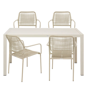 Garden Set Madagascar Grey 5/Set