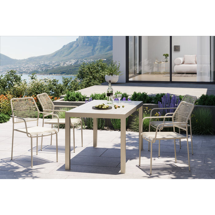 Garden Set Madagascar Grey 5/Set