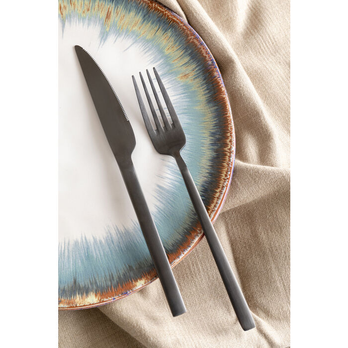 Cutlery Gloria Matt Black (16-part)