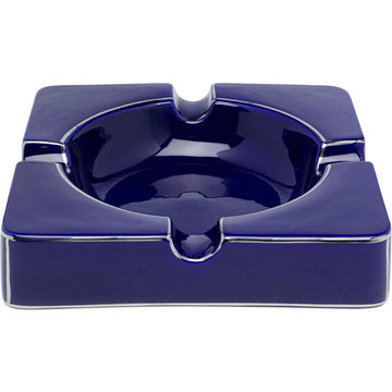 Ashtray Symmetric Blue 24x24cm