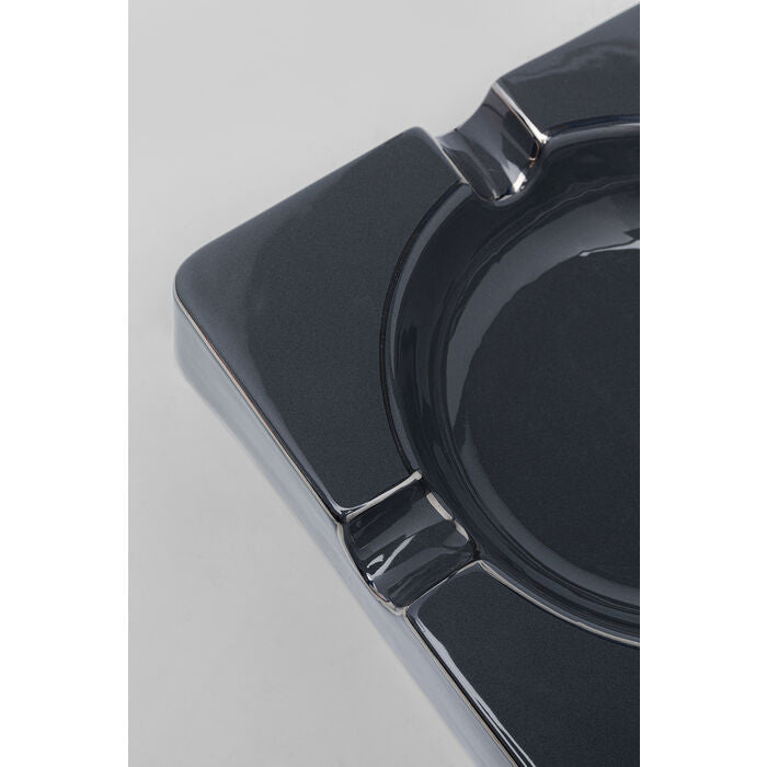 Ashtray Symmetric Grey 24x24cm