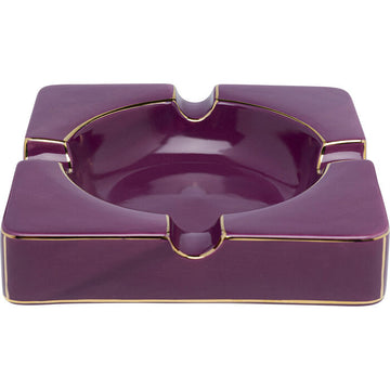 Ashtray Symmetric Violet 24x24cm