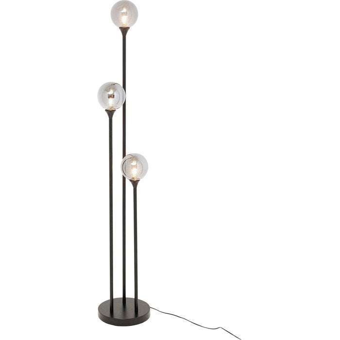 Kare Design Floor Lamp Al Capone Tre Black 175cm