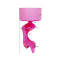 Kare Floor Lamp Erosia Fibreglass Pink 157cm