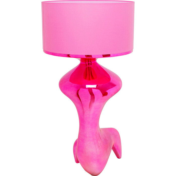 Kare Floor Lamp Erosia Fibreglass Pink 157cm