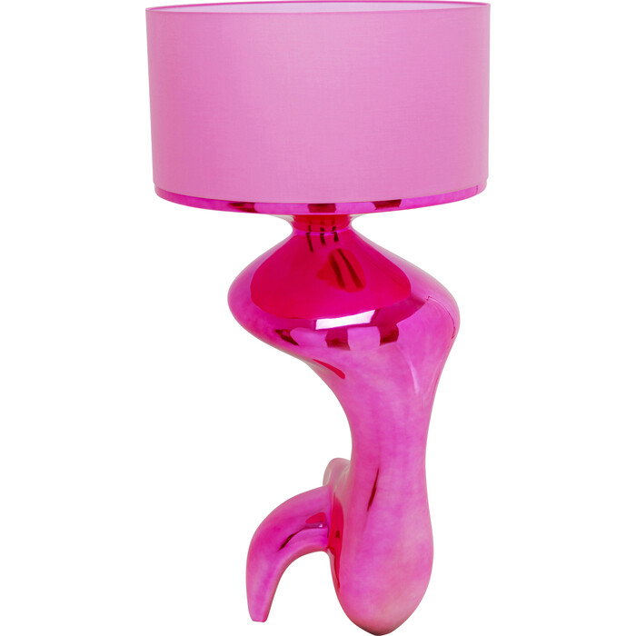 Kare Floor Lamp Erosia Fibreglass Pink 157cm