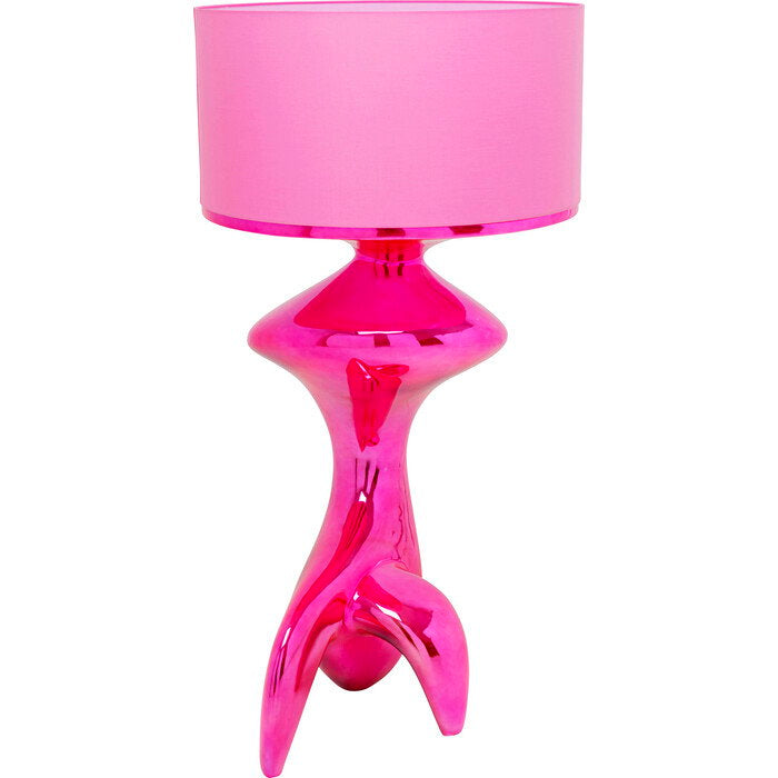 Kare Floor Lamp Erosia Fibreglass Pink 157cm