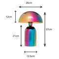 KARE Design Rainbow Table Lamp 37cm Brass
