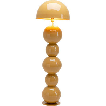 Kare Floor Lamp Candy Steel Mustard 135cm